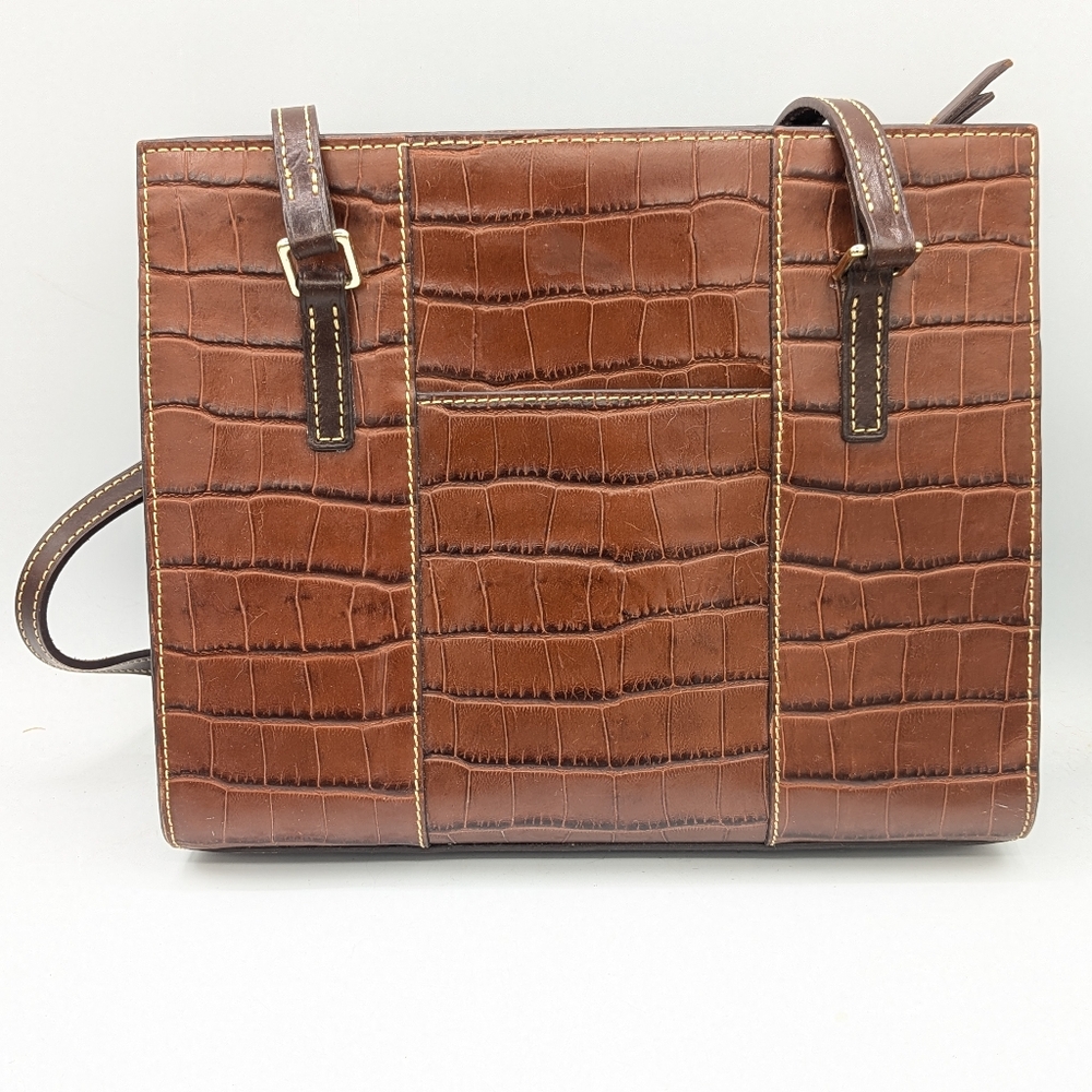 Dooney & Bourke Croco Charlotte Bag - Picture 8 of 13